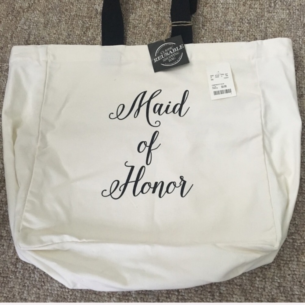 Maid of honor tote